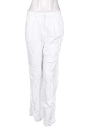 Pantaloni de femei H&M, Mărime M, Culoare Alb, Preț 77,17 Lei