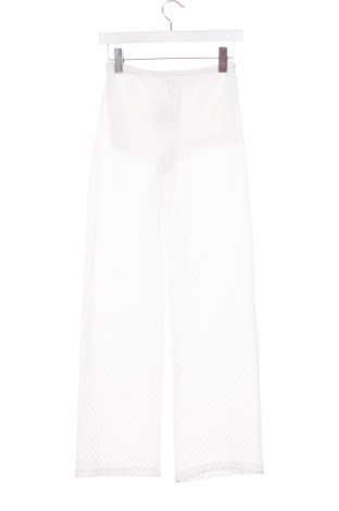Damskie spodnie H&M Divided, Rozmiar XXS, Kolor Biały, Cena 66,67 zł