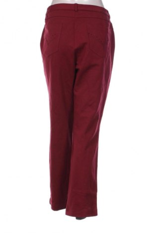 Damskie spodnie Helena Vera, Rozmiar XL, Kolor Czerwony, Cena 157,99 zł