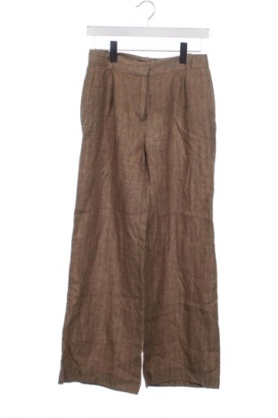 Damskie spodnie Massimo Dutti, Rozmiar XS, Kolor Brązowy, Cena 142,39 zł