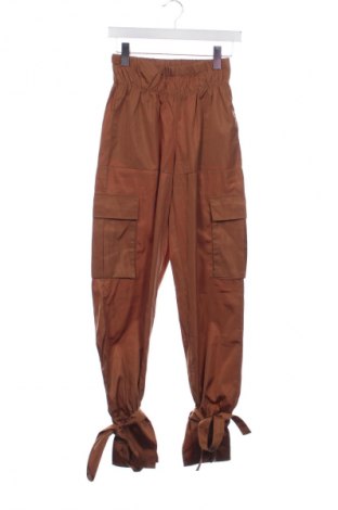 Pantaloni de femei Misspap, Mărime XS, Culoare Maro, Preț 107,89 Lei
