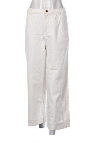 Damenhose Promod, Größe M, Farbe Ecru, Preis 20,99 €