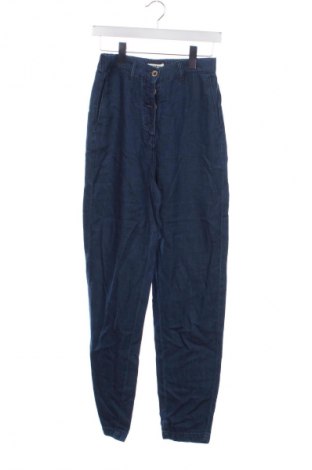 Damskie spodnie Pull&Bear, Rozmiar XS, Kolor Niebieski, Cena 124,92 zł