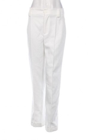 Pantaloni de femei Zara, Mărime S, Culoare Alb, Preț 72,03 Lei