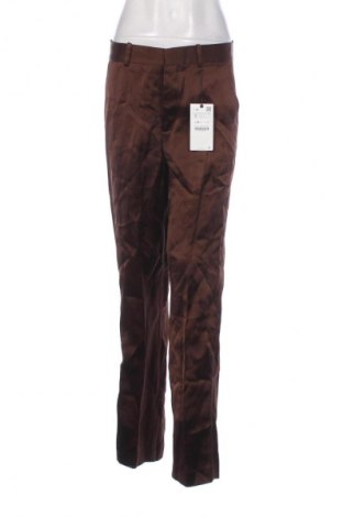 Pantaloni de femei Zara, Mărime M, Culoare Maro, Preț 193,00 Lei