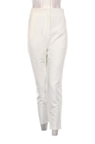 Pantaloni de femei Zara, Mărime S, Culoare Alb, Preț 210,99 Lei