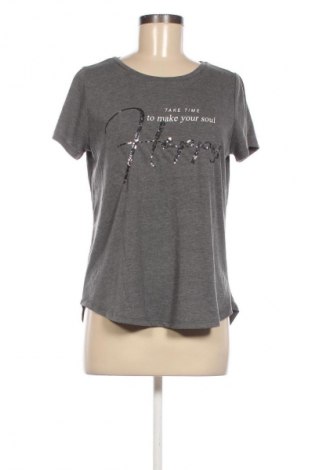 Tricou de damă LC Waikiki, Mărime M, Culoare Gri, Preț 38,99 Lei