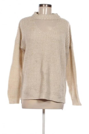 Pulover de femei Atmosphere, Mărime M, Culoare Ecru, Preț 140,97 Lei