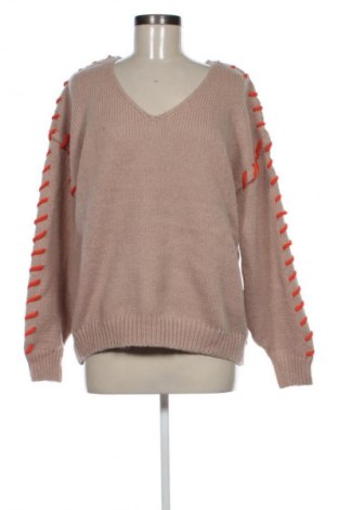 Damski sweter Babara Mode, Rozmiar XL, Kolor Brązowy, Cena 203,99 zł