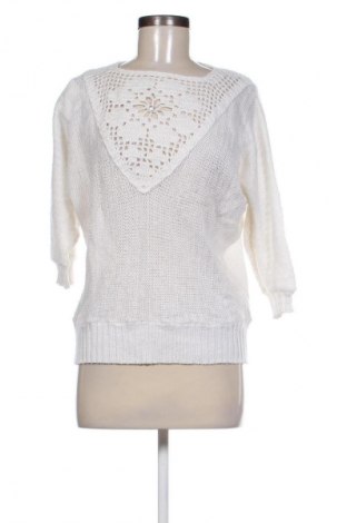 Damski sweter Unbranded, Rozmiar M, Kolor ecru, Cena 67,41 zł
