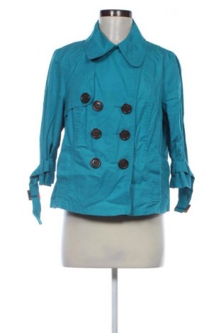 Trench de femei Marks & Spencer, Mărime L, Culoare Albastru, Preț 139,99 Lei