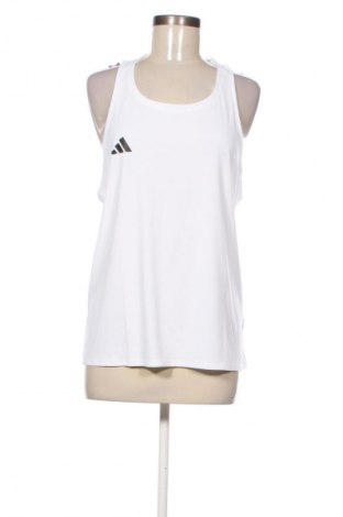 Дамски спортен топ Adidas, Размер L, Цвят Бял, Цена 77,99 лв.