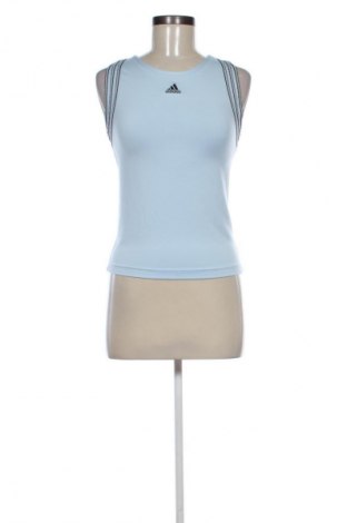 Damen Sporttop Adidas, Größe M, Farbe Blau, Preis € 17,30
