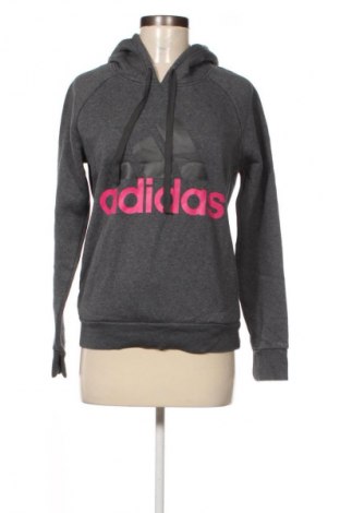 Дамски суичър Adidas, Размер S, Цвят Сив, Цена 48,99 лв.