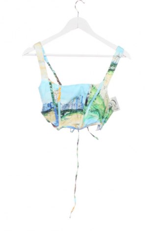 Top de femei Bershka, Mărime L, Culoare Multicolor, Preț 76,32 Lei