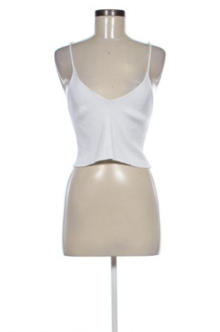 Damentop Bershka, Größe L, Farbe Weiß, Preis 14,91 €