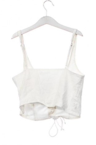 Damski top Bershka, Rozmiar M, Kolor ecru, Cena 66,67 zł