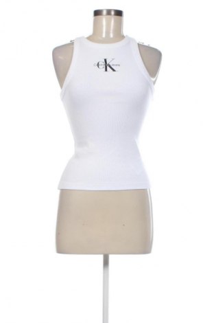 Damentop Calvin Klein Jeans, Größe S, Farbe Weiß, Preis € 75,99