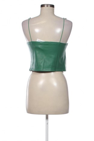 Top de femei Stradivarius, Mărime M, Culoare Verde, Preț 76,32 Lei