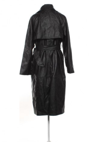 Geacă de piele pentru femei Bershka, Mărime L, Culoare Negru, Preț 196,99 Lei