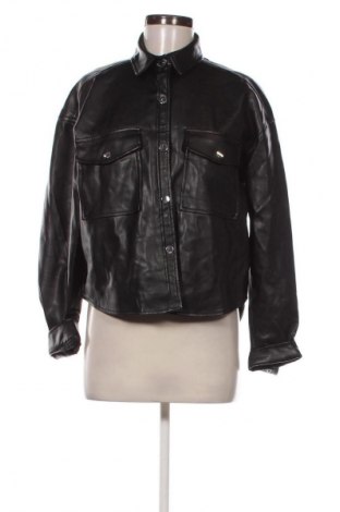 Geacă de piele pentru femei Clockhouse, Mărime M, Culoare Negru, Preț 196,99 Lei