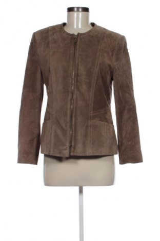 Дамско кожено яке Gerry Weber, Размер M, Цвят Бежов, Цена 159,99 лв.