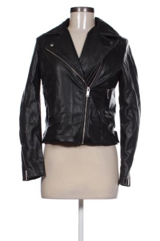 Γυναικείο δερμάτινο μπουφάν H&M, Μέγεθος S, Χρώμα Μαύρο, Τιμή 37,99 €