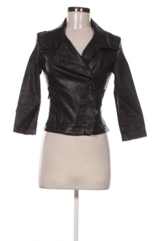 Geacă de piele pentru femei Mango, Mărime XS, Culoare Negru, Preț 139,99 Lei