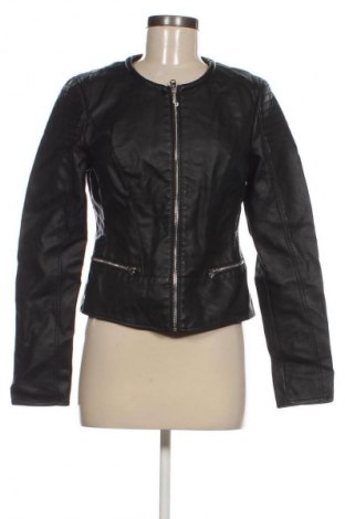 Damen Lederjacke Pimkie, Größe M, Farbe Schwarz, Preis € 40,99
