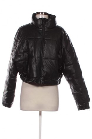 Damska kurtka skórzana Pull&Bear, Rozmiar L, Kolor Czarny, Cena 171,99 zł