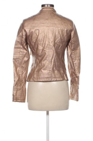 Damen Lederjacke Regular Denim, Größe M, Farbe Aschrosa, Preis 64,99 €