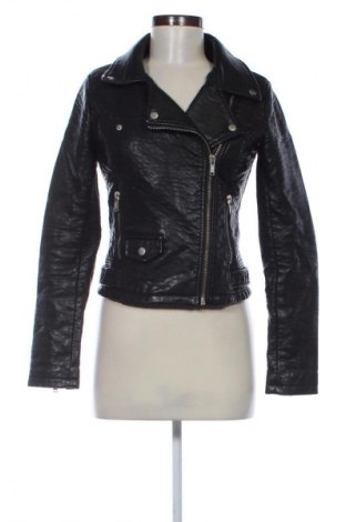 Geacă de piele pentru femei Reserved, Mărime XS, Culoare Negru, Preț 196,99 Lei