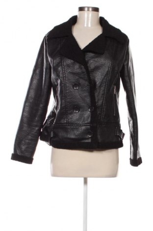 Geacă de piele pentru femei Unbranded, Mărime XL, Culoare Negru, Preț 196,99 Lei