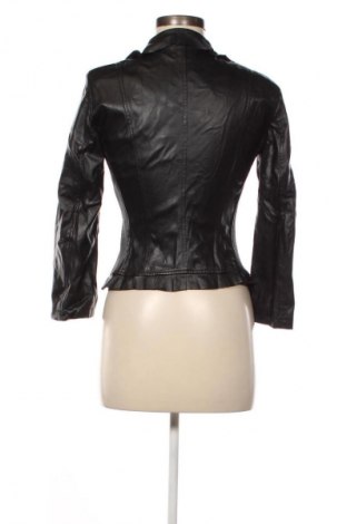 Damen Lederjacke United Colors Of Benetton, Größe XS, Farbe Schwarz, Preis € 43,99