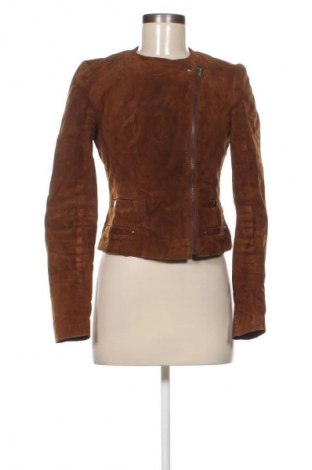 Damen Lederjacke Vero Moda, Größe S, Farbe Braun, Preis € 22,99