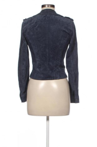 Damen Lederjacke Vero Moda, Größe XS, Farbe Blau, Preis € 61,99