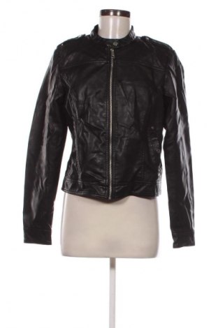 Dámska kožená bunda  Vero Moda, Veľkosť L, Farba Čierna, Cena  23,95 €