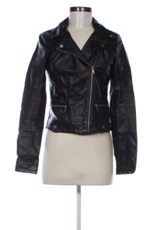 Дамско кожено яке Vero Moda, Размер S, Цвят Черен, Цена 41,99 лв.