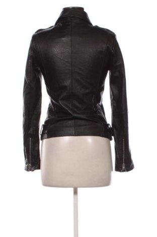 Geacă de piele pentru femei Zara, Mărime S, Culoare Negru, Preț 303,99 Lei