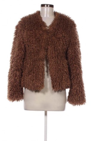 Palton de femei Bershka, Mărime XS, Culoare Maro, Preț 196,99 Lei