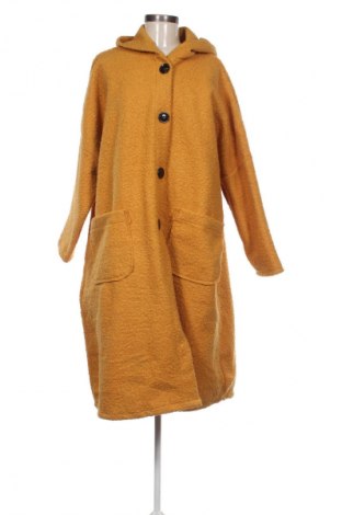 Damenmantel Made In Italy, Größe L, Farbe Orange, Preis 48,99 €