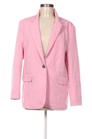 Sacou de femei Bershka, Mărime M, Culoare Roz, Preț 147,99 Lei