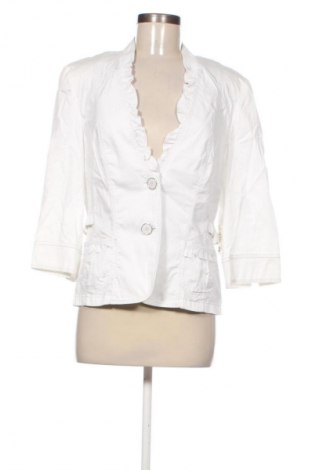 Γυναικείο σακάκι Gerry Weber, Μέγεθος M, Χρώμα Λευκό, Τιμή 56,00 €