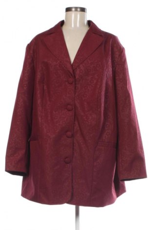 Γυναικείο σακάκι M Collection, Μέγεθος 3XL, Χρώμα Κόκκινο, Τιμή 30,99 €