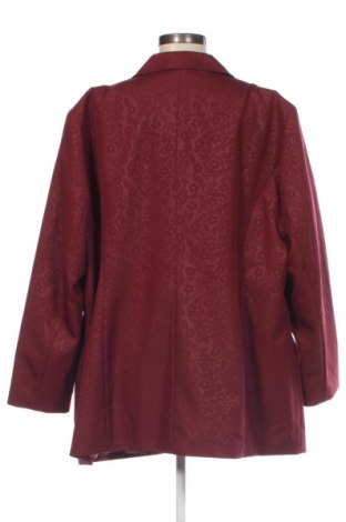 Γυναικείο σακάκι M Collection, Μέγεθος 3XL, Χρώμα Κόκκινο, Τιμή 30,99 €