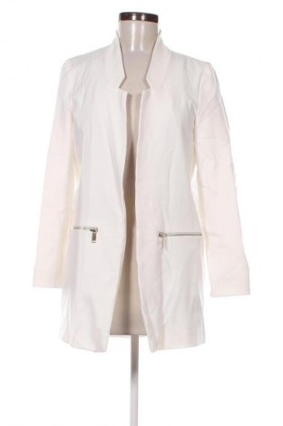Sacou de femei Stradivarius, Mărime M, Culoare Alb, Preț 163,99 Lei