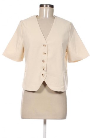 Damen Blazer Unbranded, Größe M, Farbe Ecru, Preis 33,99 €
