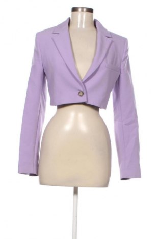 Sacou de femei Zara, Mărime M, Culoare Mov, Preț 163,99 Lei