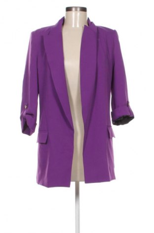 Sacou de femei Zara, Mărime XS, Culoare Mov, Preț 163,99 Lei
