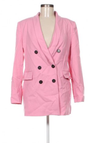 Sacou de femei Zara, Mărime L, Culoare Roz, Preț 163,99 Lei